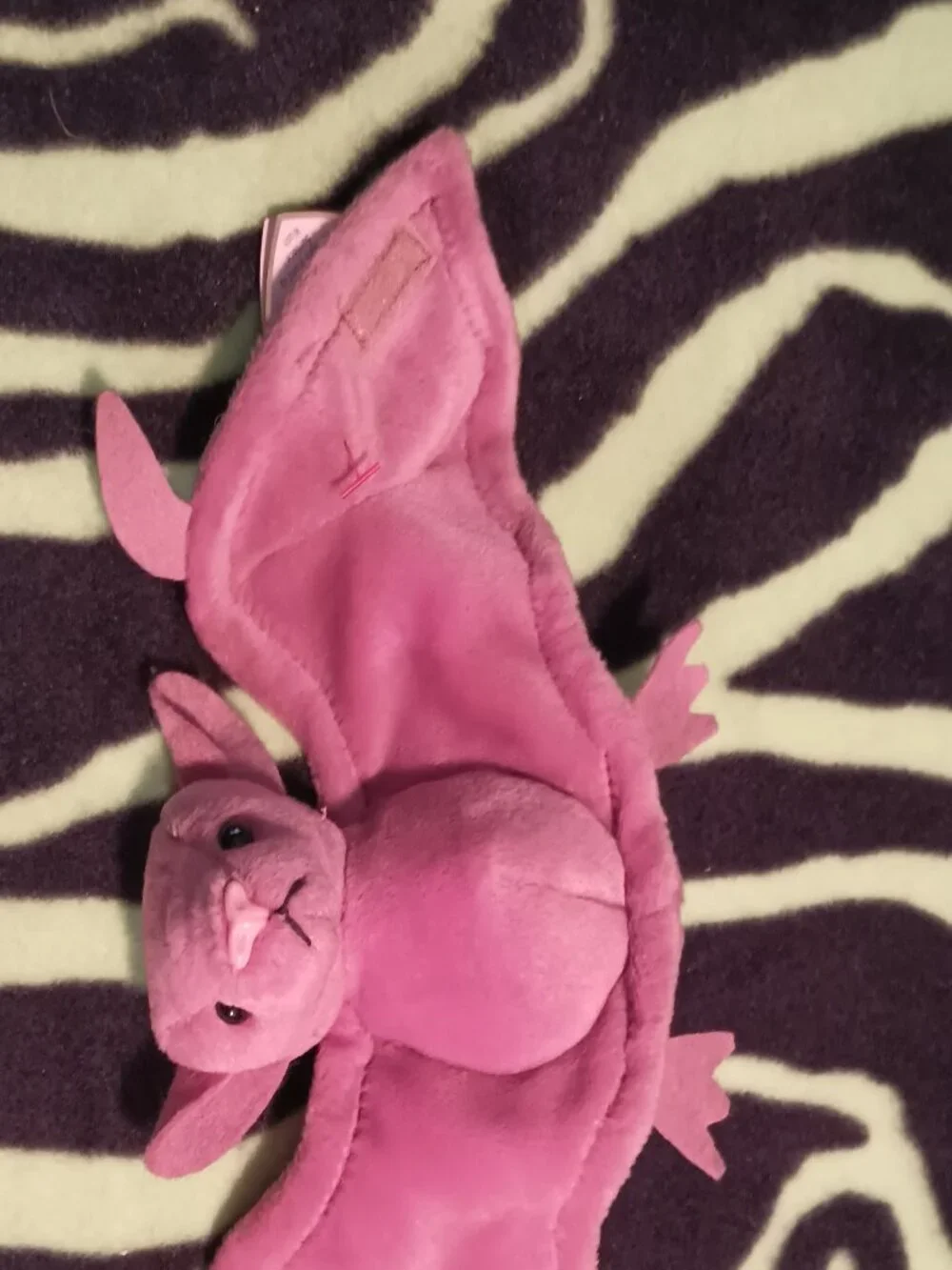 Ty Beanie Baby BATTY the Bat (Brown Version)